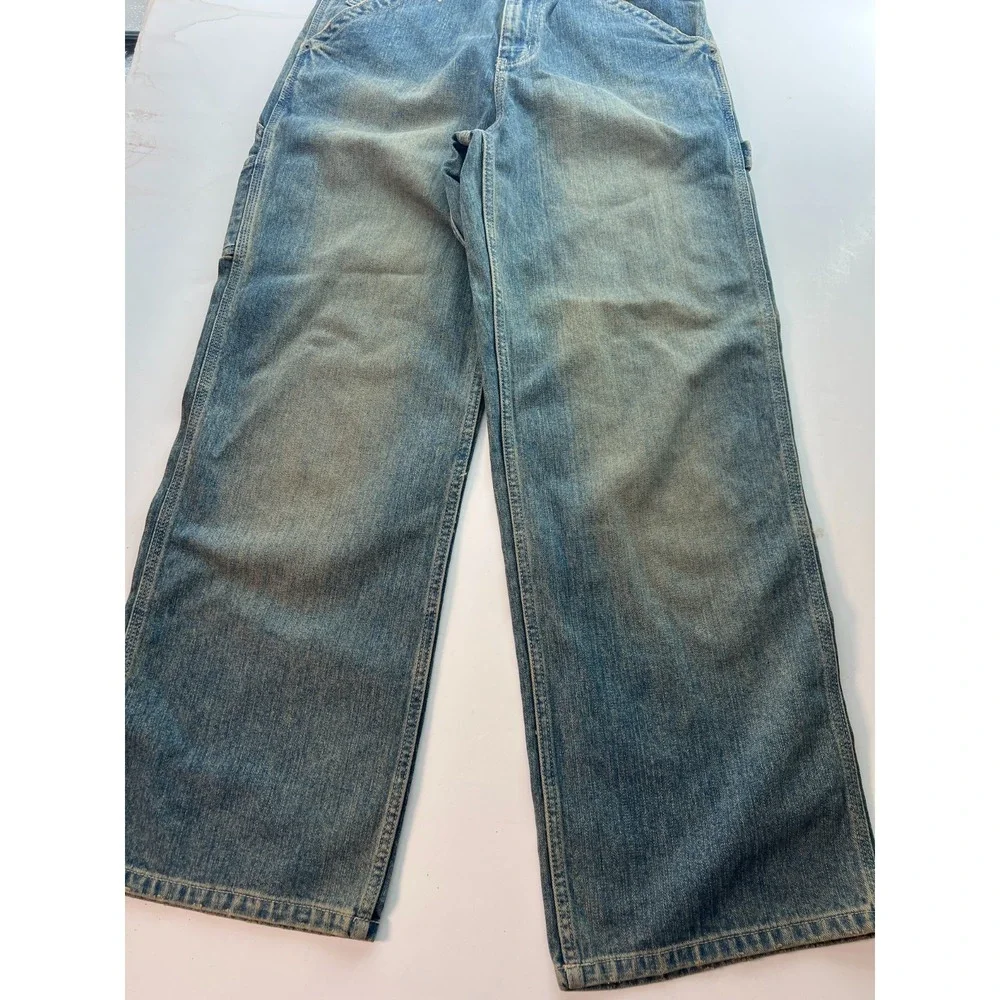 Urban Pipeline Boys Carpenter Jeans‎ Sz 18R Blue Cotton Stone Wash W30 L29 NWT